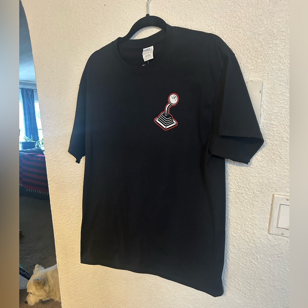 Black Graphic Men's T-Shirt